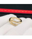 Cartier Yellow Gold Juste un Clou Ring with Diamonds, Classic 09