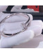 Cartier White Gold Nologo Juste un Clou Bracelet with Diamonds, Classic 09