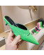 Balenciaga Knit Mules 4cm Green 2021 24