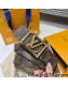 Louis Vuitton Monogram Canvas Belt 4cm with Framed LV Buckle Brown 2022 031147