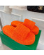 Bottega Veneta Resort Sponge Towel Slides Sandals Orange 2022 032180