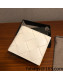 Bottega Veneta Maxi-Woven Fold Wallet White 2022