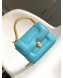 Mary Katrantzou x Bvlgari Serpenti Lambskin Mini Top Handle Bag Blue 2021 05