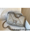 Chanel 19 Lambskin Small 26cm Flap Bag AS1160 Light Gray/Silver 2021 38