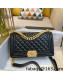 Chanel Quilted Lambskin Leather Medium Boy Flap Bag A67086 Black/Gold 2021 10