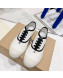 Chanel Canvas Sneakers White/Black 2022 030538