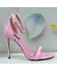 Dolce & Gabbana DG Patent Leather Sandals 10.5cm Pink 2021 08