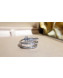 Cartier White Gold Nologo Juste un Clou Ring with Paved Diamonds 11