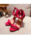 Gianvito Rossi Leather Heel Sandals 7.5/10.5cm Pink 2021 73