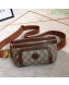 Gucci Canvas Belt Bag with Interlocking G 682933 Brown 2021