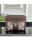 Gucci Ophidia GG Canvas Card Case Wallet 658552 2021 