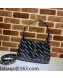 Gucci Jackie 1961 Logo Striped Leather Small Hobo Bag 636709 Black 2022