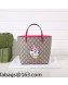 Gucci Children's GG Canvas Tote Bag with Daisy Duck Print 410812 Pink 2022 27