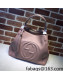 Gucci Interlocking G Leather Medium Top Handle bag 282309 Nude Pink 2022