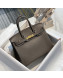 Hermes Birkin 30cm Bag in Togo Calfskin Tinware Grey/Gold 2022