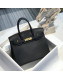 Hermes Birkin 30cm Bag in Togo Calfskin Black/Gold 2022