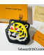 Louis Vuitton Tiger Coin Card Holder/Bag Charm Yellow 2022