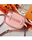 Louis Vuitton Monogram Patent Leather Belt Bag M90531 Pink 2019