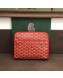 Goyard Jouvence MM Toiletry Clutch Bag Red 2022