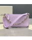 By Far Mini Rachel Purple Croco Embossed Bag 2020