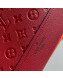 Louis Vuitton Sac Neo Alma PM Monogram Empreinte Leather Bag M44832 Red 2019