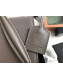 Saint Laurent Sunset Medium Shoulder Bag in Grained Leather Grey 442906 2019