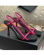 Alexander Wang Satin Strap High Heel Sandals 9.5cm Pink 2022