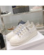 Dior Walk'n'Dior Canvas Sneakers White 2022 S06W