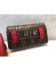 Fendi Geometric FF Flap Belt Bag Brown/Red/Black 2019