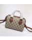 Gucci GG Canvas Mini Duffle Bag 432123 Beige/Brown 2021