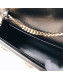 Burberry Small Leather TB Envelope Shoulder Bag Black 2019