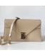 Burberry Small Leather TB Envelope Shoulder Bag Beige 2019
