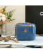 Chanel Denim Small Vanity with Chain and Ball AP1447 Dark Blue 2022