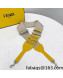 Fendi Strap You Ribbon Shoulder Strap Beige/Yellow 2021 912