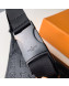 Louis Vuitton Men's Discovery Monogram Empreinte Leather Bumbag/Belt Bag M44388 Black 2019