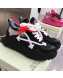 Off-White C/O ODSY-1000  Mesh and Calfskin Sneakers Black 2019 (For Women and Men)