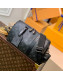 Louis Vuitton City Keepall Bag in Monogram Eclipse Canvas M45936 Black 2022