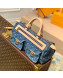 Louis Vuitton Vintage Monogram Denim Top Handle Bag M95019 Blue 2022