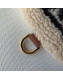 Louis Vuitton Teddy Discovery Monogram Wool Belt Bag/Bumbag M55425 White/Black 2019