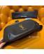 Saint Laurent Classic Belt Bag in Grained Leather 569737 Black/Gold 2019