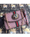 Gucci Rajah GG Small Shoulder Bag 570145 Pink 2019