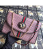 Gucci Rajah GG Medium Shoulder Bag 564697 Pink 2019