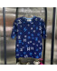 Chanel Knit T-Shirt Blue 2022 031246