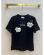 Chanel Cotton T-Shirt Black 2022 031249