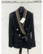 Balmain Studded Jacket Black 2022 031251