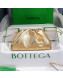 Bottega Veneta The Mini Pouch Soft Clutch Bag in Gold Calfskin 2020 585852
