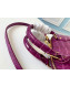 Louis Vuitton Alma BB Top Handle Bag in Crocodile Leather N94270 Purple 2019