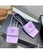 Versace Lambskin Flat Side Sandals Purple 2022 032637