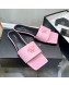 Versace Lambskin Flat Side Sandals Light Pink 2022 032639