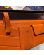 Fendi Leather Pockets Belt Bag Orange 2019